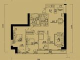 大连中心_3室2厅2卫 建面164平米