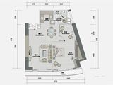 大连中心_1室2厅1卫 建面110平米