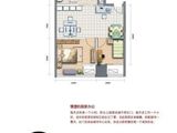 银座中心领寓_2室1厅1卫 建面75平米