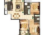 九都城_3室2厅2卫 建面127平米