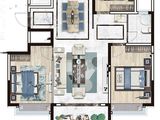 御珑湾_3室2厅1卫 建面106平米