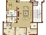 怡港花园城_3室2厅2卫 建面128平米