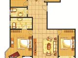 汇通佳苑_4室2厅2卫 建面175平米