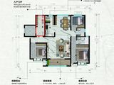 御东汇璟_3室2厅2卫 建面138平米