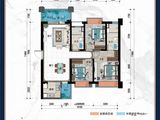 亚龙大理海悦名门_3室2厅2卫 建面117平米