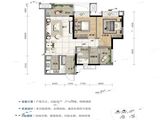 实地蔷薇熙岸_3室2厅1卫 建面85平米