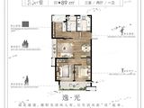 光和城_3室2厅1卫 建面89平米