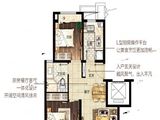 龙信御澜天樾_2室2厅1卫 建面75平米