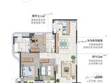 大连富力东堤湾畔_3室2厅2卫 建面135平米
