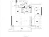正荣旭辉政务未来_3室2厅1卫 建面87平米