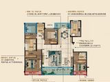 韶关世茂雅宸_4室2厅2卫 建面165平米
