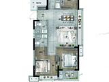 碧桂园招商珺悦家园_3室2厅2卫 建面100平米