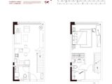 大成广场_1室1厅2卫 建面46平米