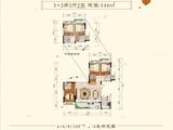 彰泰春天里_5室2厅2卫 建面146平米