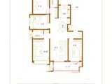 国兴翡翠公馆_4室2厅1卫 建面118平米
