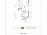 中博品观雅苑_1室2厅1卫 建面64平米
