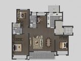 前山澜庭_3室2厅2卫 建面140平米