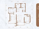 海信翰墨府_3室2厅1卫 建面95平米
