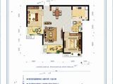 九华世纪城_2室2厅1卫 建面94平米