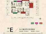 银港国际_4室2厅2卫 建面129平米