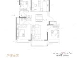 济南阳光城檀悦_4室2厅2卫 建面125平米