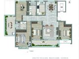 威高七彩城云山郡_4室2厅2卫 建面166平米