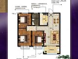 伴山首府_3室2厅1卫 建面105平米