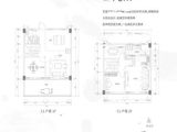 爱上山梦想小镇_梦想叠层C1户型 建面75平米