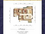帝景华庭_4室2厅2卫 建面145平米