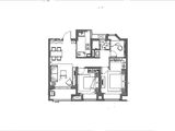 水尚华庭_3室2厅1卫 建面90平米