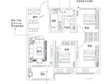 高晟福润城_3室2厅1卫 建面108平米