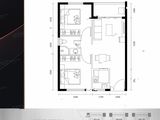 创智公馆_2室2厅1卫 建面77平米