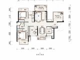 金地美域国际_3室2厅2卫 建面93平米
