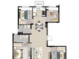 禹洲嘉誉东境_4室2厅2卫 建面120平米