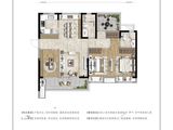龙湖天宸原著花园_3室2厅2卫 建面117平米