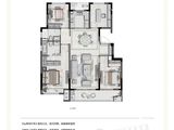 华景川溪上云筑_4室2厅2卫 建面138平米