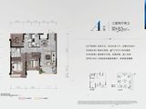 金地公园上城_3室2厅2卫 建面83平米