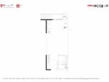 中海曲江大城华宸_18-298平户型 建面18平米