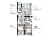 海宁万城杭悦府_3室2厅2卫 建面98平米