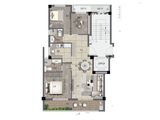 荣安曜金名望府_3室2厅2卫 建面100平米