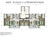同心碧桂园悦江府_3室2厅2卫 建面115平米