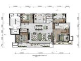 万科府前壹号_4室2厅2卫 建面150平米