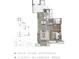 恒尊中梁潮悦名邸_2室2厅1卫 建面77平米