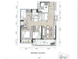信城缙华府_3室2厅1卫 建面82平米
