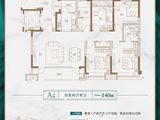 天安檀府国际_4室2厅2卫 建面140平米