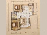 万澎公馆_2室2厅1卫 建面95平米