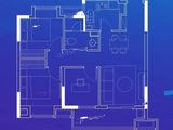 旭辉融信时代江来_3室2厅1卫 建面75平米