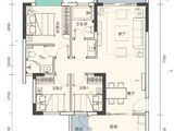 嘉辉罗浮公馆_3室2厅2卫 建面101平米