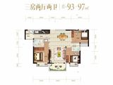 天麟天悦_3室2厅2卫 建面93平米