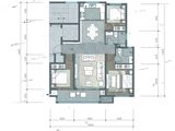 绿城桂语江南_3室2厅2卫 建面130平米